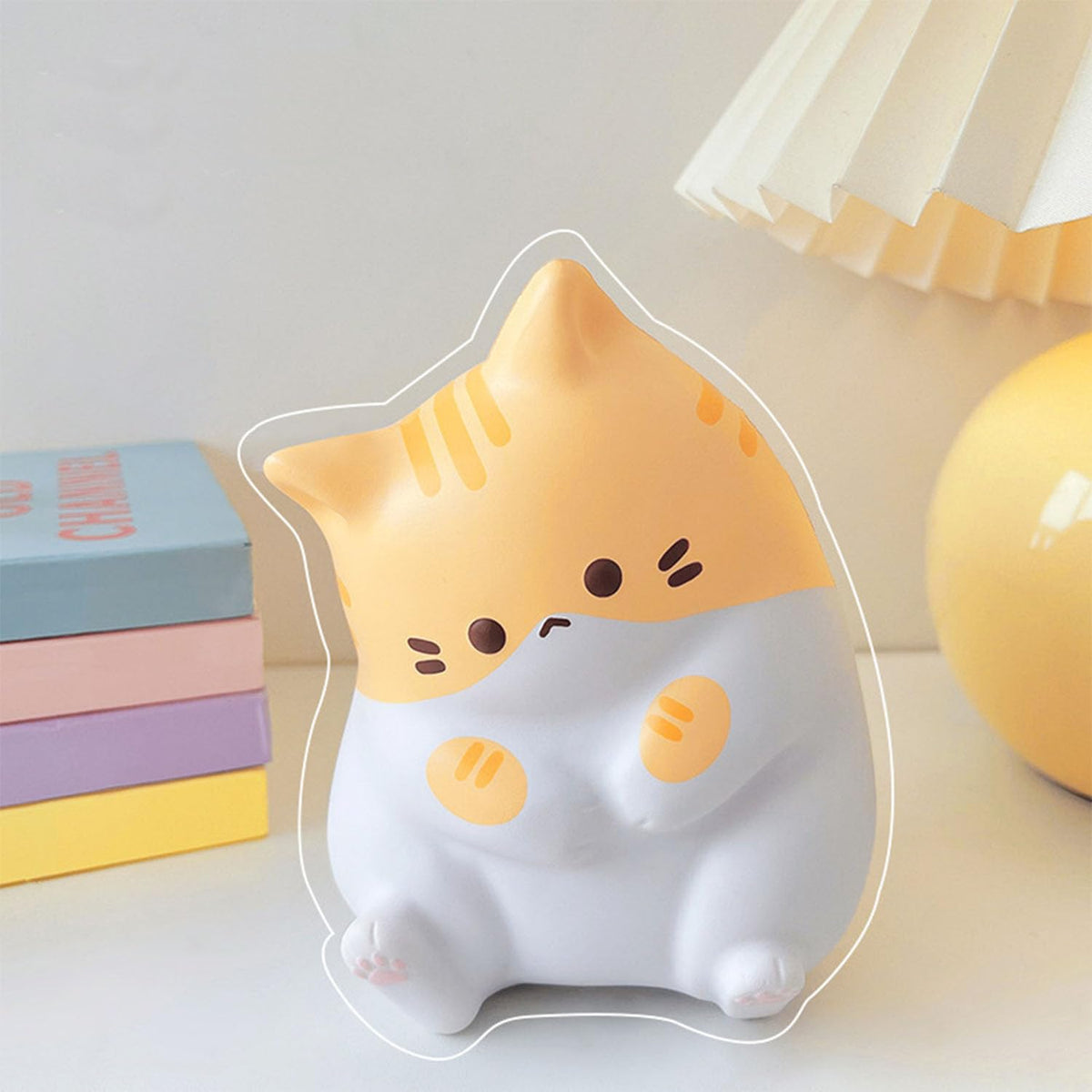 Cute Cat Stress Balls Squishy ToysFoam Animal Shaped Stress Balls for KidsElastic Sensory Ball Party Favors Stress Relief Toy